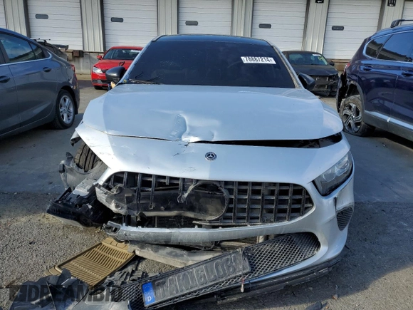 2020 Mercedes-Benz A 220 with VIN W1K3G4FB1LJ219336, listed as a Copart auction lot 78887214 with 88,221 mi miles and Salvage Title. Bid and sale history available at DreamBid. Image 5.
