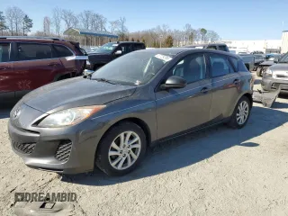 2012 Mazda Mazda3 i Touring with VIN JM1BL1L73C1631287, listed as a Copart auction lot 47729295 with 159,629 mi miles and Salvage Title. Bid and sale history available at carsss.com. Image 1.