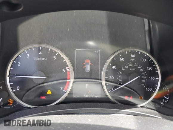 2021 Lexus NX with VIN JTJDARBZXM2184756, listed as a Copart auction lot 52688045 with 50,558 mi miles and Salvage Title. Bid and sale history available at carsss.com. Image 9.