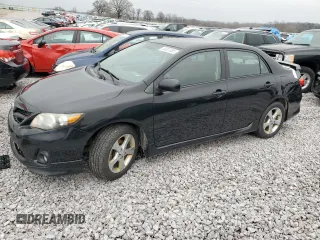 2011 Toyota Corolla L with VIN 2T1BU4EE4BC751927, listed as a Copart auction lot 53307055 with 212,551 mi miles and Non Repairable. Bid and sale history available at carsss.com. Image 1.