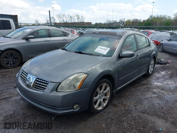 2007 Nissan Maxima 3.5 SE with VIN 1N4BA41E97C864180, listed as a IAAI auction lot 41961863 with 1 mi miles. Bid and sale history available at carsss.com. Image 12.