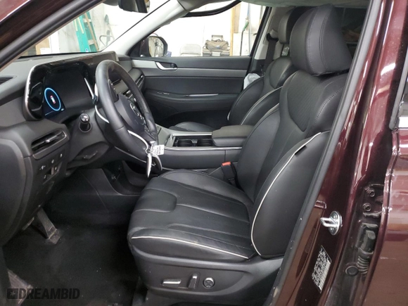 2024 Hyundai Palisade SEL with VIN KM8R4DGE5RU723204, listed as a Copart auction lot 86903934 with 6,515 mi miles and Salvage Title. Bid and sale history available at carsss.com. Image 7.