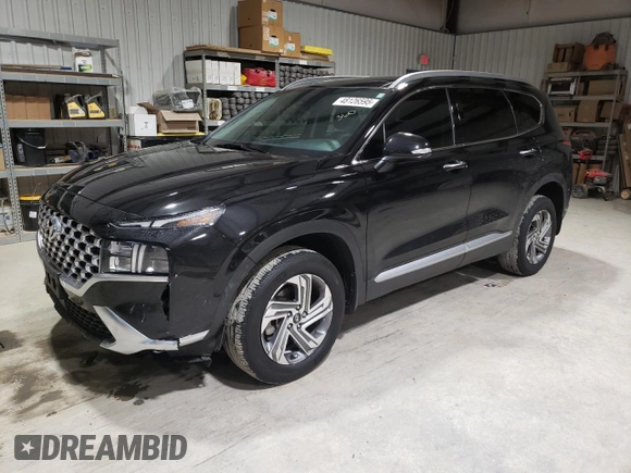 2022 Hyundai Santa Fe SEL z VIN 5NMS3DAJ1NH461911, wystawiony jako Copart lot #48126595 z przebiegiem 53 669 mil mil oraz Szkoda całkowita • Salvage title. Historia ofert i sprzedaży dostępna na DreamBid. Obrazek 1.