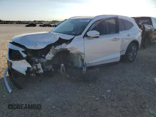 2024 Acura MDX Advance with VIN 5J8YE1H89RL014321, listed as a Copart auction lot 80989254 with 14,349 mi miles and Salvage title. Bid and sale history available at DreamBid. Image 1.