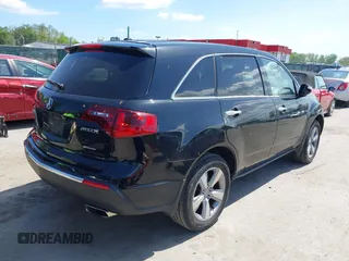 2012 Acura MDX Tech Pkg with VIN 2HNYD2H33CH549493, listed as a IAAI auction lot 42165705 with 140,315 mi miles. Bid and sale history available at carsss.com. Image 4.