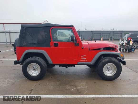 2006 Jeep Wrangler SE with VIN 1J4FA29156P762295, listed as a IAAI auction lot 41669950 with 163,492 mi miles and . Bid and sale history available at DreamBid. Image 13.