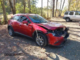 2019 Mazda CX-3 Sport with VIN JM1DKFB76K0440641, listed as a IAAI auction lot 40741740 with 39,578 mi miles. Bid and sale history available at carsss.com. Image 1.