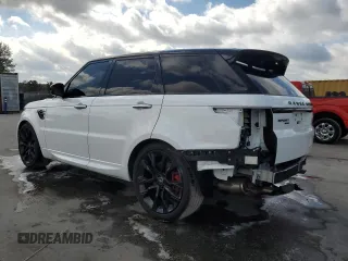 2022 Land Rover Range Rover Sport HST with VIN SALWS2RU8NA233592, listed as a Copart auction lot 52373495 with 52,897 mi miles and Salvage title. Bid and sale history available at DreamBid. Image 2.