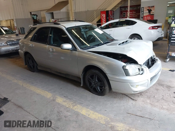 2004 Subaru Impreza Wagon (Natl) WRX Sport with VIN JF1GG29664G804819, listed as a IAAI auction lot 41825994 with 265,614 mi miles. Bid and sale history available at carsss.com. Image 1.
