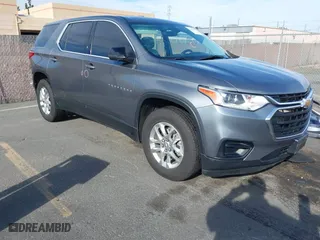 2021 Chevrolet Traverse LS with VIN 1GNERFKW1MJ235515, listed as a IAAI auction lot 41611529 with 36,303 mi miles. Bid and sale history available at carsss.com. Image 1.