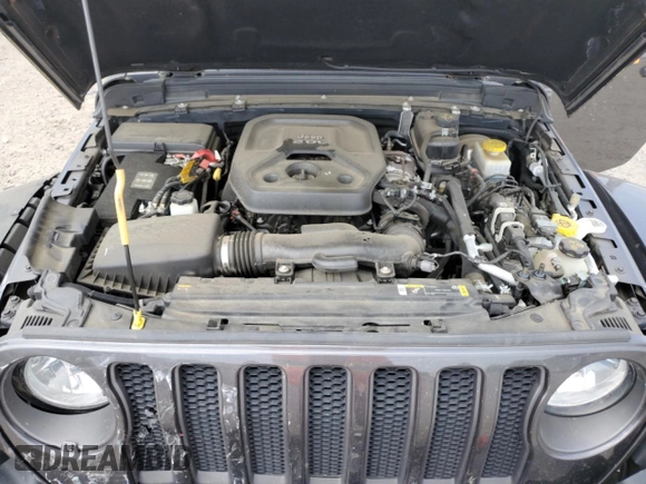 2021 Jeep Wrangler Unlimited Rubicon z VIN 1C4HJXFN5MW611642, wystawiony jako Copart lot #53529615 z przebiegiem 43 398 mil mil oraz Szkoda całkowita • Salvage title. Historia ofert i sprzedaży dostępna na DreamBid. Obrazek 11.