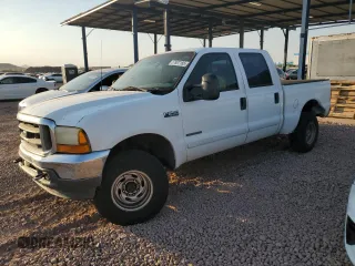 2001 Ford F-250 XL with VIN 1FTNW21F51EB92930, listed as a Copart auction lot 57807185 with 367,995 mi miles and Salvage title. Bid and sale history available at DreamBid. Image 1.