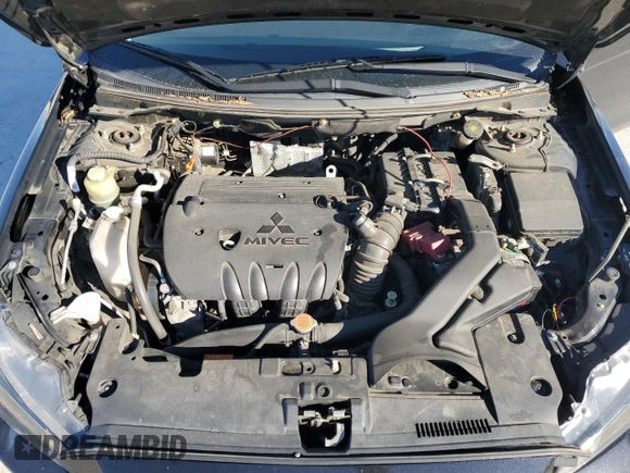 2012 Mitsubishi Lancer SE with VIN JA32V2FW4CU018949, listed as a Copart auction lot 88944175 with 85,873 mi miles and Salvage title. Bid and sale history available at DreamBid. Image 12.