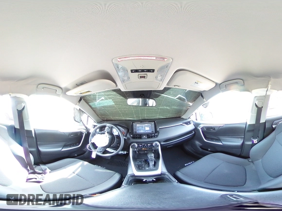 2019 Toyota RAV4 LE with VIN 2T3K1RFV0KC020049, listed as a Copart auction lot 48946705 with 87,021 mi miles and Salvage Title. Bid and sale history available at carsss.com. Image 14.