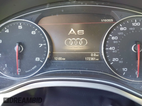 2012 Audi A6 Premium Plus with VIN WAUDFAFC1CN139050, listed as a IAAI auction lot 42667649 with 172,361 mi miles and . Bid and sale history available at DreamBid. Image 7.
