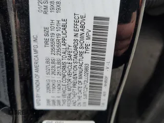 2020 Acura RDX Advance z VIN 5J8TC2H72LL029893, wystawiony jako Copart lot #47185635 z przebiegiem 89 627 mil mil oraz Szkoda całkowita • Salvage title. Historia ofert i sprzedaży dostępna na DreamBid. Obrazek 13.