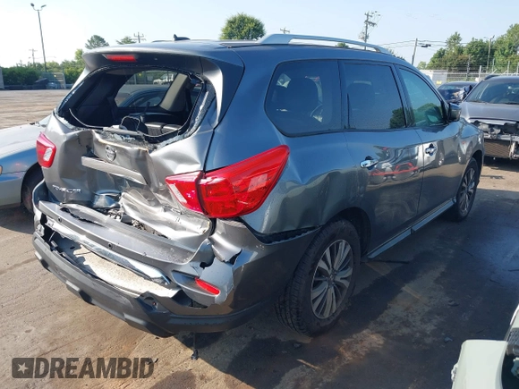 2018 Nissan Pathfinder Platinum with VIN 5N1DR2MM8JC637360, listed as a IAAI auction lot 42549095 with 93,585 mi miles and . Bid and sale history available at DreamBid. Image 4.