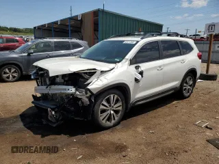 2019 Subaru Ascent Limited with VIN 4S4WMAPD5K3440287, listed as a Copart auction lot 60571285 with 117,979 mi miles and Salvage title. Bid and sale history available at DreamBid. Image 1.