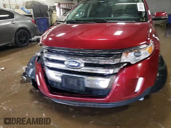 2014 Ford Edge SEL with VIN 2FMDK3JC5EBA99177, listed as a Copart auction lot 50951355 with 220,563 mi miles and Salvage Title. Bid and sale history available at carsss.com. Image 13.