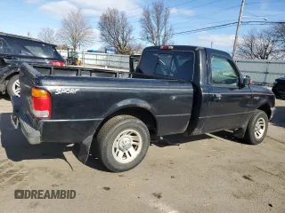 1999 Ford Ranger XL with VIN 1FTYR10V9XUB87056, listed as a Copart auction lot 43989795 with 193,980 mi miles and Salvage Title. Bid and sale history available at carsss.com. Image 3.
