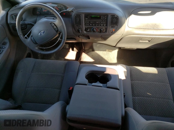 2003 Ford F-150 XL with VIN 2FTRX18L43CA27335, listed as a Copart auction lot 42251385 with 0 mi miles and Salvage Title. Bid and sale history available at carsss.com. Image 8.