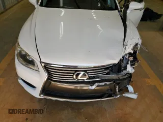 2013 Lexus LS 460 with VIN JTHBL5EF5D5118661, listed as a Copart auction lot 52514565 with Not provided miles and Salvage title. Bid and sale history available at DreamBid. Image 13.