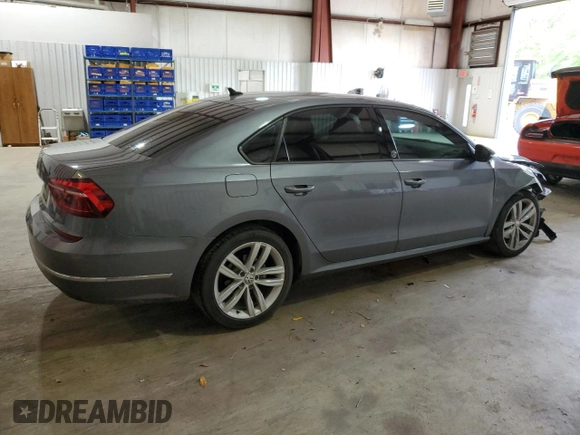 2019 Volkswagen Passat 2.0T Wolfsburg Edition with VIN 1VWLA7A37KC009711, listed as a Copart auction lot 51606335 with 129,030 mi miles and Salvage Title. Bid and sale history available at carsss.com. Image 3.