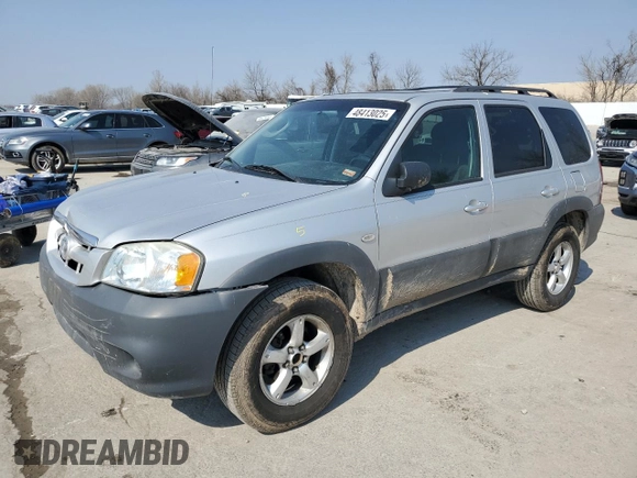 2006 Mazda Tribute i with VIN 4F2YZ02Z26KM31859, listed as a Copart auction lot 48413025 with 152,663 mi miles and Salvage Title. Bid and sale history available at carsss.com. Image 1.