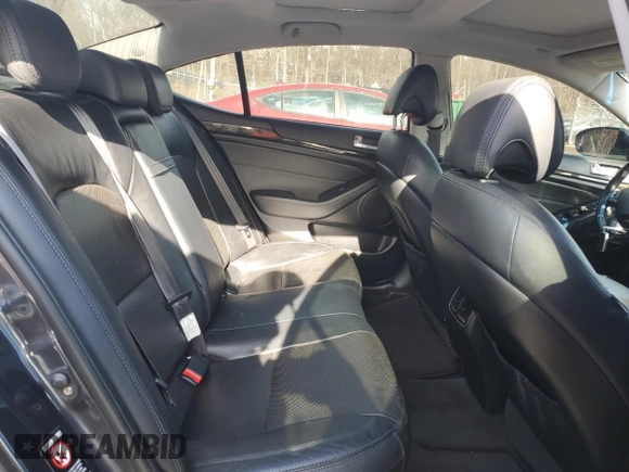2015 Kia Cadenza Premium with VIN KNALN4D7XF5168637, listed as a Copart auction lot 46753885 with Not Provided miles and Clean Title. Bid and sale history available at carsss.com. Image 10.