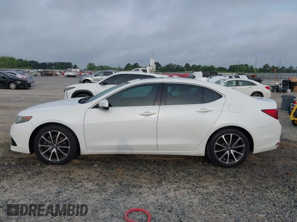 2015 Acura TLX V6 Tech with VIN 19UUB2F57FA015528, listed as a IAAI auction lot 42121824 with 98,917 mi miles. Bid and sale history available at carsss.com. Image 14.