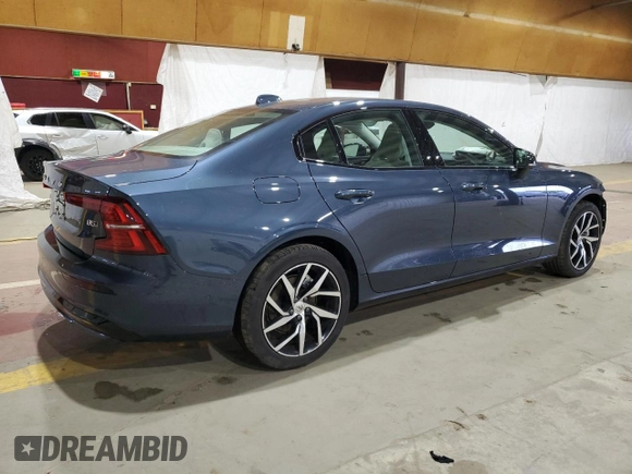2025 Volvo S60 Plus with VIN 7JRL12GC5SG368742, listed as a Copart auction lot 57953815 with 992 mi miles and Salvage title. Bid and sale history available at DreamBid. Image 3.