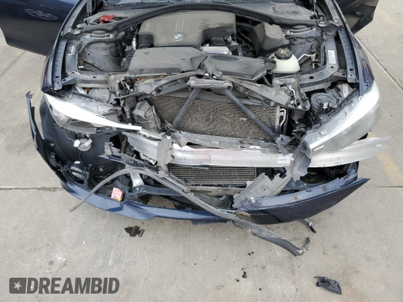 2015 BMW 3 Series 320i xDrive with VIN WBA3C3G56FNS73749, listed as a Copart auction lot 49975215 with Not provided miles and Salvage title. Bid and sale history available at DreamBid. Image 12.