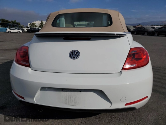 2015 Volkswagen Beetle 1.8T with VIN 3VW517AT6FM802771, listed as a Copart auction lot 72225834 with 128,946 mi miles and Salvage title. Bid and sale history available at DreamBid. Image 6.