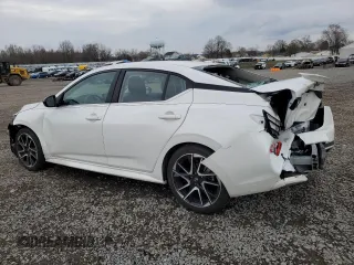 2024 Nissan Sentra SR with VIN 3N1AB8DV2RY282053, listed as a Copart auction lot 51739245 with 12,881 mi miles and Salvage Title. Bid and sale history available at carsss.com. Image 2.