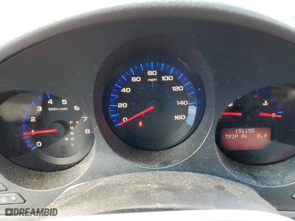 2005 Acura TL with VIN 19UUA66235A005299, listed as a Copart auction lot 49813695 with 151,155 mi miles and Salvage Title. Bid and sale history available at carsss.com. Image 9.