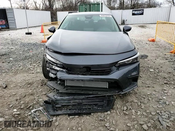 2024 Honda Civic Sedan EX with VIN 2HGFE1F77RH336034, listed as a Copart auction lot 49853255 with 0 mi miles and Salvage Title. Bid and sale history available at carsss.com. Image 11.