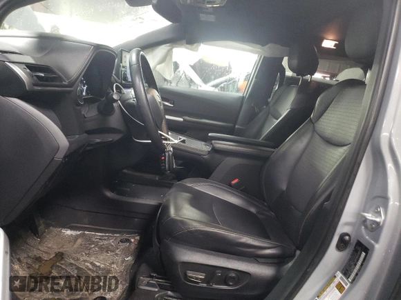 2022 Toyota Sienna XLE Woodland Edition with VIN 5TDASKFC9NS042151, listed as a Copart auction lot 48569555 with 55,656 mi miles and Salvage Title. Bid and sale history available at carsss.com. Image 7.
