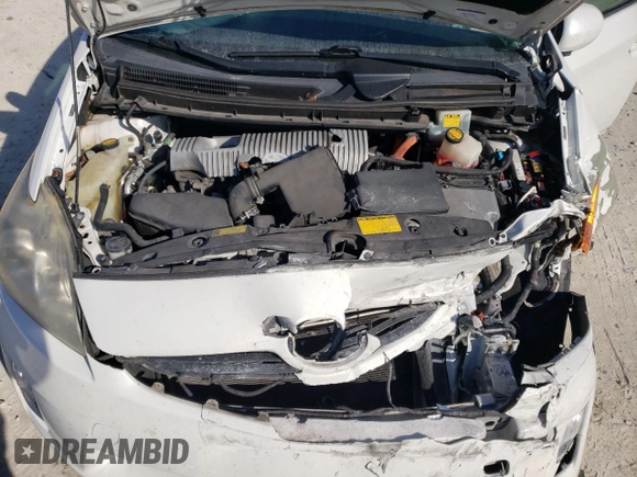 2010 Toyota Prius II with VIN JTDKN3DU5A0195247, listed as a Copart auction lot 42939765 with 131,497 mi miles and Salvage Title. Bid and sale history available at DreamBid. Image 12.