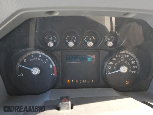 2012 Ford F-350 XL with VIN 1FTRF3B68CEC11009, listed as a Copart auction lot 45028485 with 77,350 mi miles and Clean Title. Bid and sale history available at DreamBid. Image 9.