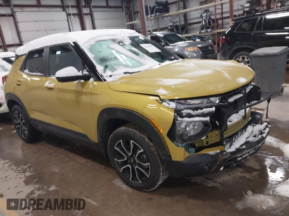 2023 Chevrolet TrailBlazer ACTIV with VIN KL79MSSL7PB175372, listed as a IAAI auction lot 41286447 with 18,243 mi miles and . Bid and sale history available at DreamBid. Image 1.