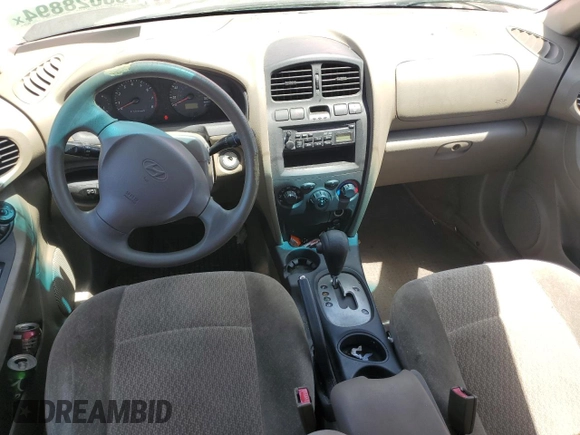 2004 Hyundai Santa Fe with VIN KM8SB12B74U770505, listed as a Copart auction lot 62756304 with 0 mi miles and Salvage Title. Bid and sale history available at carsss.com. Image 8.