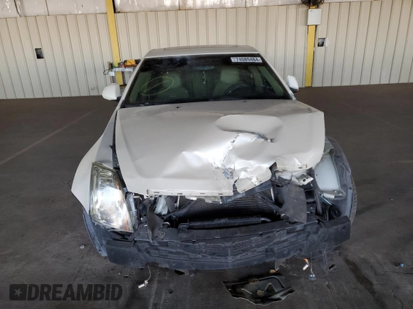 2011 Cadillac CTS Performance with VIN 1G6DJ5EY8B0158893, listed as a Copart auction lot 74089484 with 124,439 mi miles and Salvage Title. Bid and sale history available at carsss.com. Image 5.