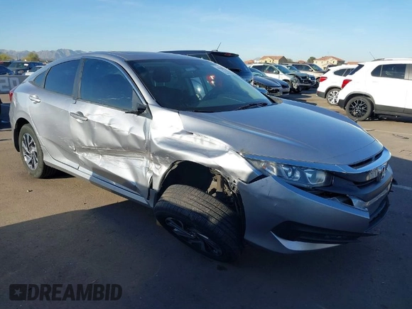 2017 Honda Civic Sedan EX with VIN 19XFC2F7XHE067063, listed as a IAAI auction lot 41820713 with 74,592 mi miles. Bid and sale history available at carsss.com. Image 1.