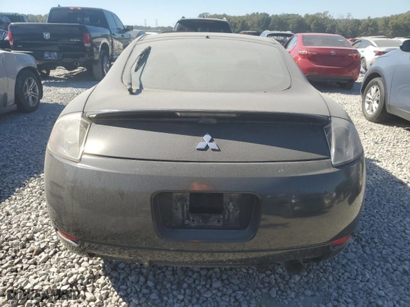 2006 Mitsubishi Eclipse GS with VIN 4A3AK24FX6E025733, listed as a Copart auction lot 76796724 with 204352 miles and Salvage Title. Bid and sale history available at carsss.com. Image 6.
