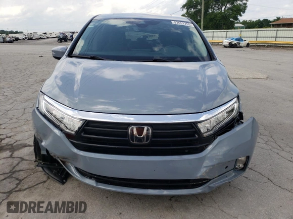 2024 Honda Odyssey Elite с VIN 5FNRL6H94RB037460, выставлен на аукционе Copart как лот 57651765 с пробегом 12 729 миль миль и Списание • Salvage title. История ставок и продаж доступна на DreamBid. Изображение 5.