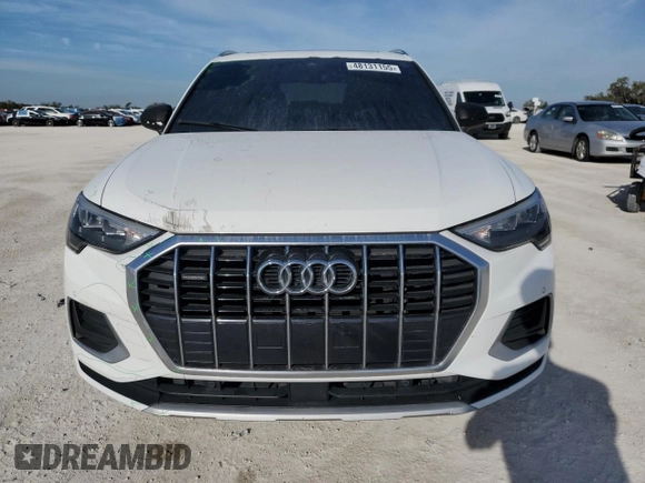 2019 Audi Q3 Premium with VIN WA1AECF30K1086720, listed as a Copart auction lot 48131155 with 51,147 mi miles and Salvage Title. Bid and sale history available at carsss.com. Image 5.