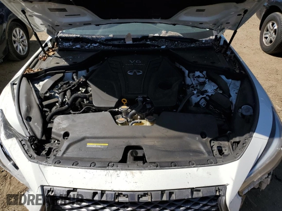 2020 Infiniti Q50 Luxe с VIN JN1EV7AP0LM206642, выставлен на аукционе Copart как лот 50543685 с пробегом 76 405 миль миль и Списание • Salvage title. История ставок и продаж доступна на DreamBid. Изображение 12.