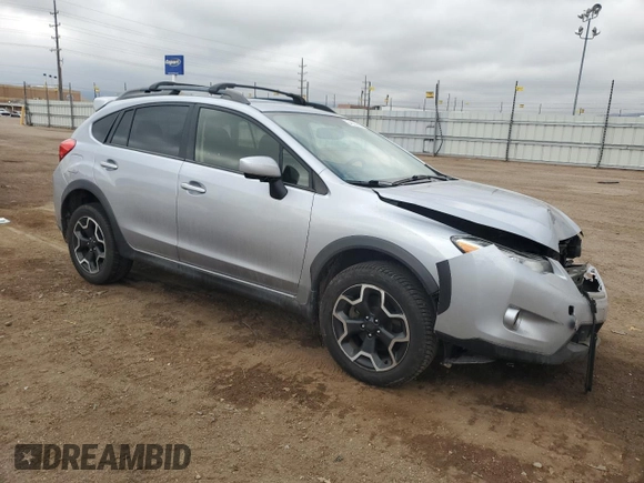2015 Subaru Crosstrek Premium with VIN JF2GPACC8F9323790, listed as a Copart auction lot 54626695 with 130,777 mi miles and Salvage title. Bid and sale history available at DreamBid. Image 4.