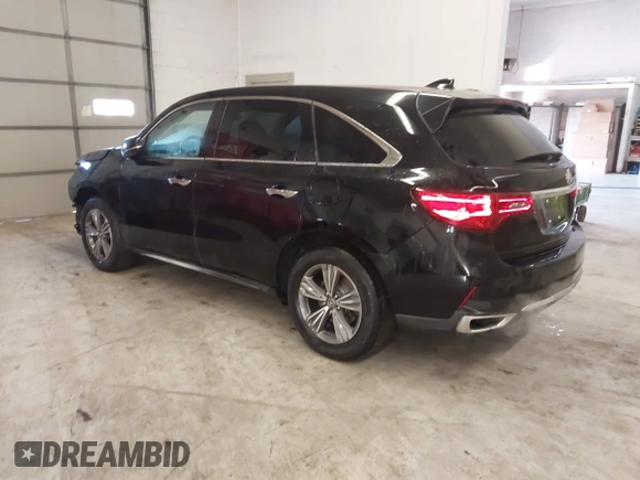 2019 Acura MDX with VIN 5J8YD4H3XKL025908, listed as a IAAI auction lot 41490178 with 82,985 mi miles. Bid and sale history available at carsss.com. Image 3.