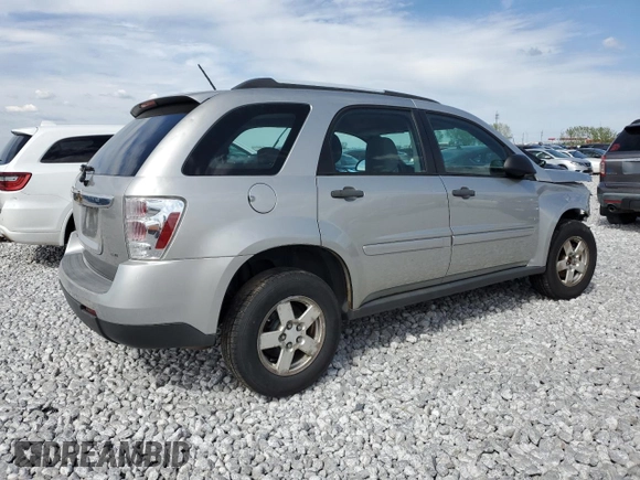 2007 Chevrolet Equinox LS with VIN 2CNDL23F376228057, listed as a Copart auction lot 50319035 with 164,502 mi miles and Salvage Title. Bid and sale history available at DreamBid. Image 3.